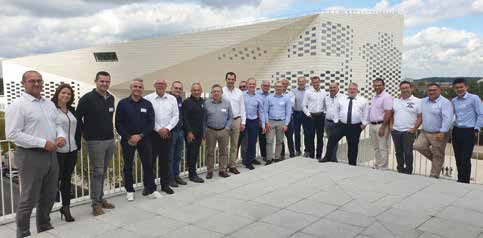 Les membres de l’ADFRI à Bordeaux en octobre 2019.